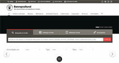 Desktop Screenshot of banrepcultural.org
